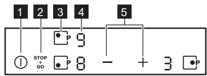 FAURE FCI6535CWA  -  FCI6535CWA - Description du bandeau de commande - 1