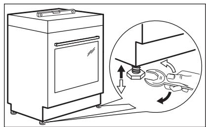 FAURE FCI6535CWA  -  FCI6535CWA - Mise de niveau de l'appareil - 1