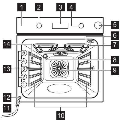 AEG BSS575021M  -  BSS575021M - Vue d'ensemble - 1