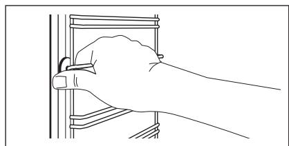 ZANUSSI ZOHKC0X1 - How to remove: Shelf supports - 1