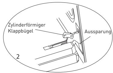 VALBERG GC 90 5 CC X VET  -  GC 90 5 CC X VET - Zur Demontage der Backofentür - 2