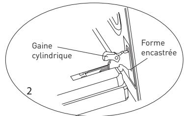 VALBERG GC 90 5 CC X VET - GC 90 5 CC X VET - Pour enlever la porte du four - 2