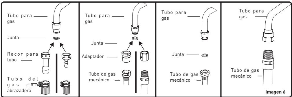 VALBERG GC 90 5 CC X VET  -  GC 90 5 CC X VET - Cuestiones que deben comprobar durante el montaje del tubo bajo - 1