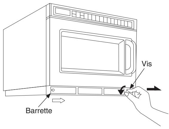 PANASONIC NE-1843 - NE-1843 - NETTOYAGE DU FILTRE À AIR - 1