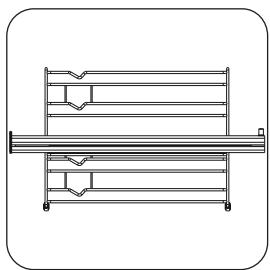VALBERG SMFO 69 CS X VET - SMFO 69 CS X VET - Grille métallique avec rails télescopiques d'extension - 1