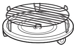 AEG MBS3423CM - Inserting the grill rack - 1