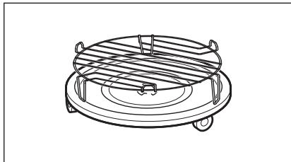 AEG MBS3423CM - Het grillrek plaatsen - 1