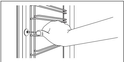 AEG BSE77280M - Entfernen: Einhängegitter - 1