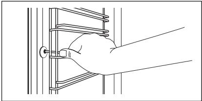 AEG BPS335061M - Entfernen: Einhängegitter - 1