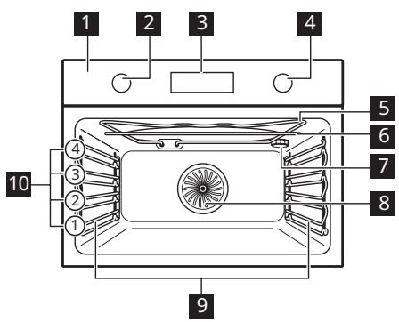 AEG CMK36506MM - Vue d'ensemble - 1