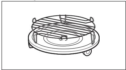 AEG MSB2548C-M  -  MSB2548C-M - Inserting the grill rack - 1