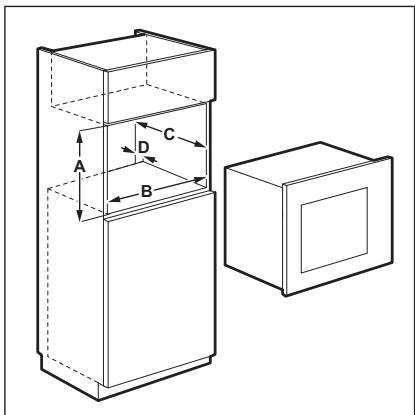 AEG MSB2548C-M  -  MSB2548C-M - Installation du micro-ondes - 1