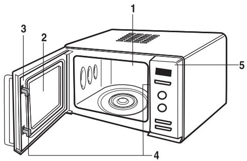 LG MH-6330NS - FOUR À MICRO-ONDES - 1