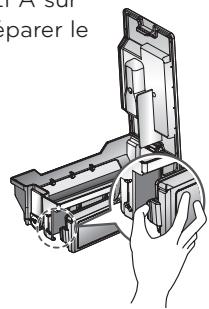 LG VR1128SIL  -  VR1128SIL - NETTOYAGE DU FILTRÉ DU RÉCEPTACLE À POUSSIÈRE - 1