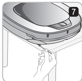 LG VR1128SIL  -  VR1128SIL - Gestion de larosse latérale - 7