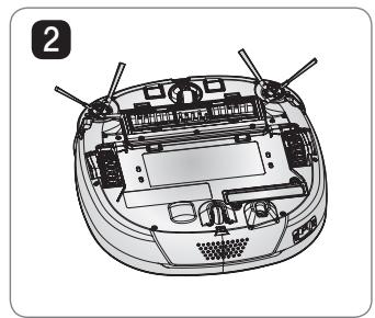 LG VR1128SIL  -  VR1128SIL - Montage/démontage de la batterie - 3