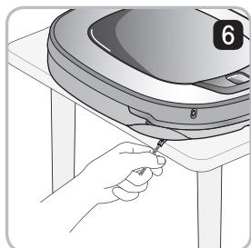 LG VR1128SIL  -  VR1128SIL - Gestion de larosse latérale - 6