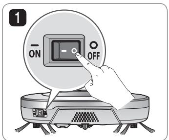 LG VR1128SIL  -  VR1128SIL - Montage/démontage de la batterie - 1