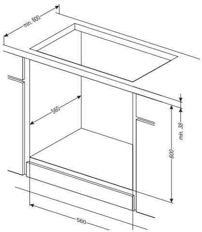 VALBERG MFO 65 M X373P - MFO 65 M X373P - Installation du four - 1