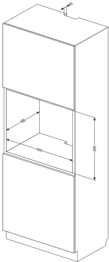 VALBERG MFO 65 M X373P - MFO 65 M X373P - Montage van de oven - 2