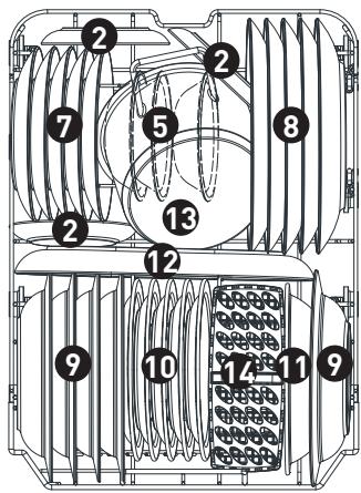 VALBERG 10S44 D SAD929C - 10S44 D SAD929C - Cesta inferior: - 1