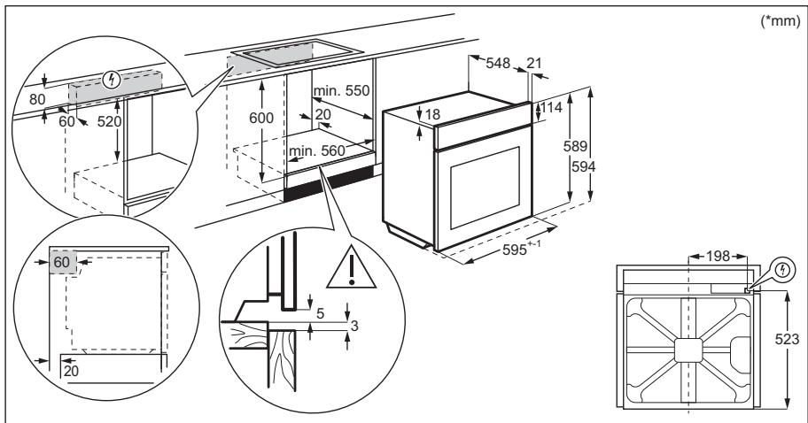 ZANUSSI ZOHED3X1 - INBOUWEN - 1