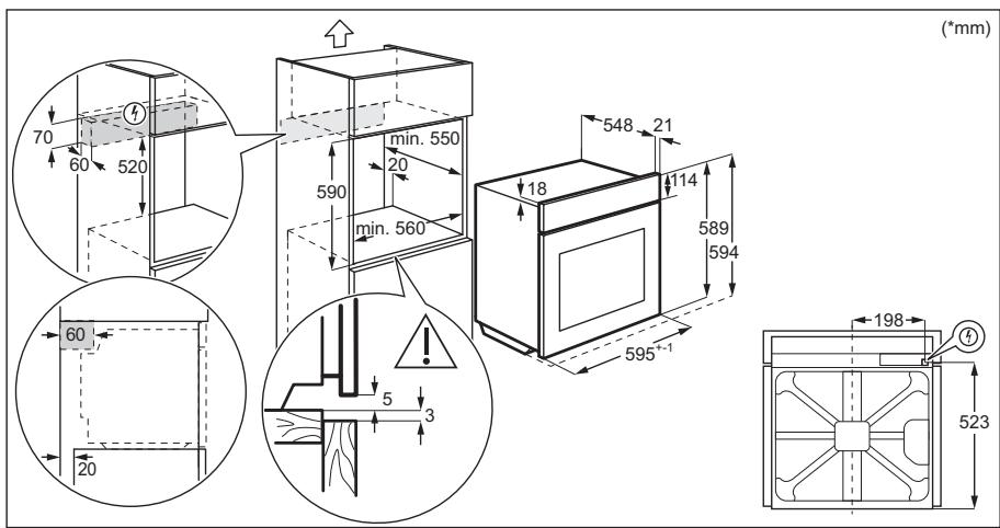 ZANUSSI ZOHED3X1 - INBOUWEN - 2
