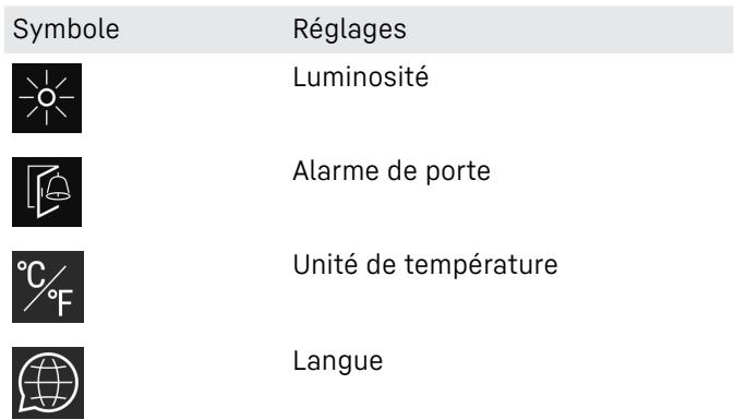 LIEBHERR XRFst 5295 - XRFST5295-20 - Choisir la valeur de réglage - 1