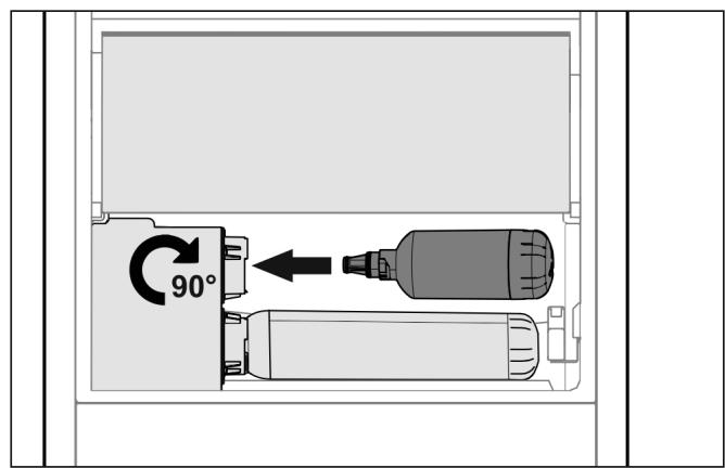LIEBHERR XRFst 5295 - XRFST5295-20 - Insérer le filtre à eau - 1
