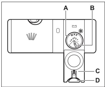 ZANUSSI ZDLN6631 - HET GLANSSPOELMIDDELRESERVOIR VULLEN - 1