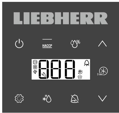 LIEBHERR GKPv 1490 - Éléments de commande et de contrôle - 1