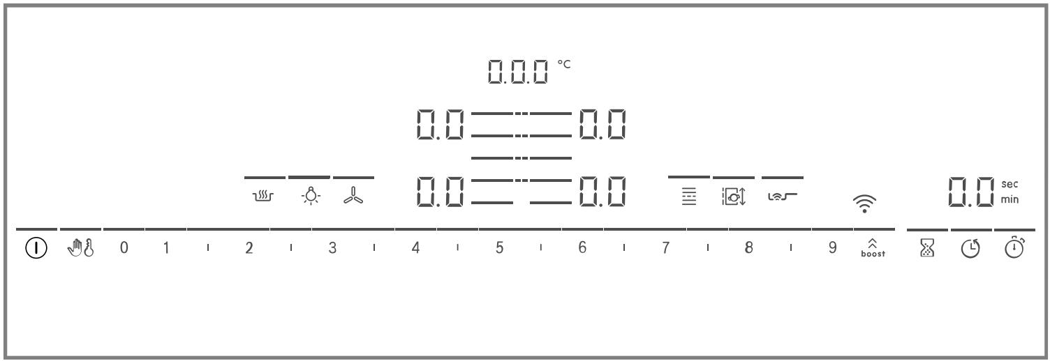 BOSCH PXY895DX6E - Control panel - 1