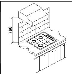 VALBERG TGA 4 F X SIST - TGA 4 F X SIST - Fixation de la table de cuisson - 2