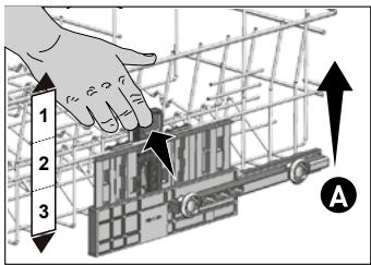 VALBERG 14S44 E W205T - 14S44 E W205T - Support multifonction du panier supérieur (selon le modèle) - 4