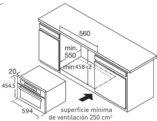 VALBERG BI MWO 34 CG X MISC - BI MWO 34 CG X MISC - Dimensiones para la instalación - 2