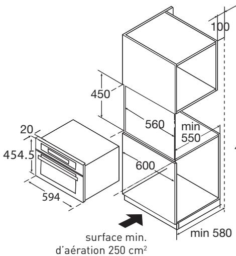 VALBERG BI MWO 34 CG X MISC - BI MWO 34 CG X MISC - Dimensions pour l'installation - 1