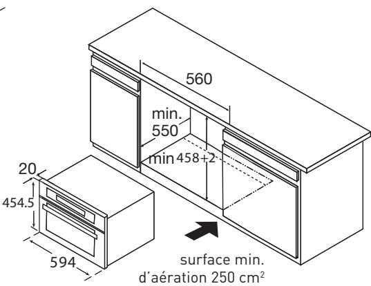 VALBERG BI MWO 34 CG X MISC - BI MWO 34 CG X MISC - Dimensions pour l'installation - 2