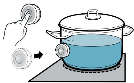 BOSCH PXX895D66E  -  PXX895D66E - Fitting the wireless temperature sensor - 1