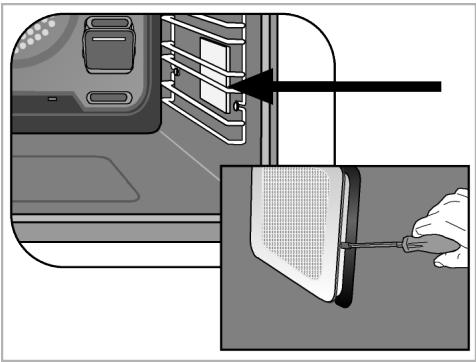 BEKO BBCW13400DX - Si votre four est équipé d'une lampe carrée, - 1