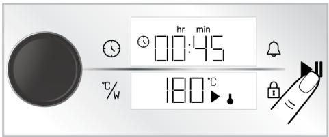 BEKO BBCW13400DX - Cuisson effectuée par le réglage du temps de cuisson - 9
