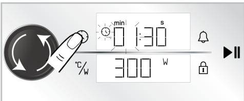 BEKO BBCW13400DX - Utilisation du mode micro-ondes - 4