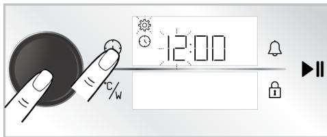 BEKO BBCW13400DX - Modificare I'ora del giorno - 2