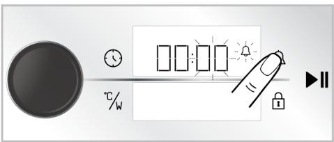 BEKO BBCW13400DX - Réglage de l'alarme - 2