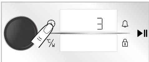 BEKO BBCW13400DX - Impostazione della luminosità del display - 1
