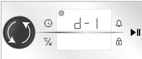 BEKO BBCW13400DX - Impostazione della luminosità del display - 2