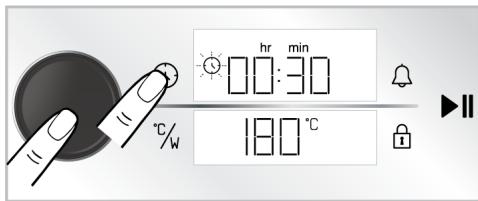 BEKO BBCW13400DX - Cuisson effectuée par le réglage du temps de cuisson - 5