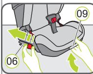 BRITAX KIDFIX III S - Effectuez les étapes indiquées dans le chapitre 8 « réglage de l'appui-tête - 1