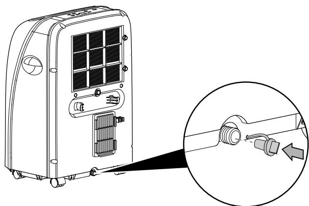 TROTEC PAC 2000 SH - Vider le condensat (vidage manuel) - 3
