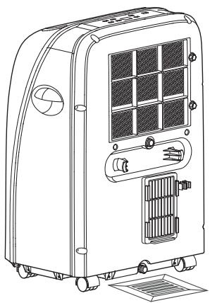 TROTEC PAC 2000 SH - Vider le condensat (vidage manuel) - 1