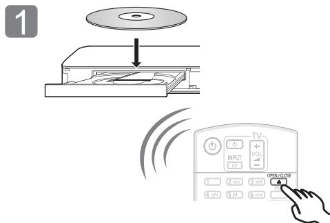 PANASONIC DMP-BDT360 - LÉPÉS: Lemez lejátszása - 1